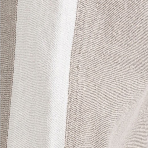 Le Lis Julia Gray Contrast Wide Leg Pants Jogger Style Sz Small - Picture 6 of 12